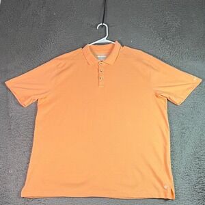 Columbia Omni-Shade Sun Protection Polo Shirt Short‎ Sleeve Peach XL